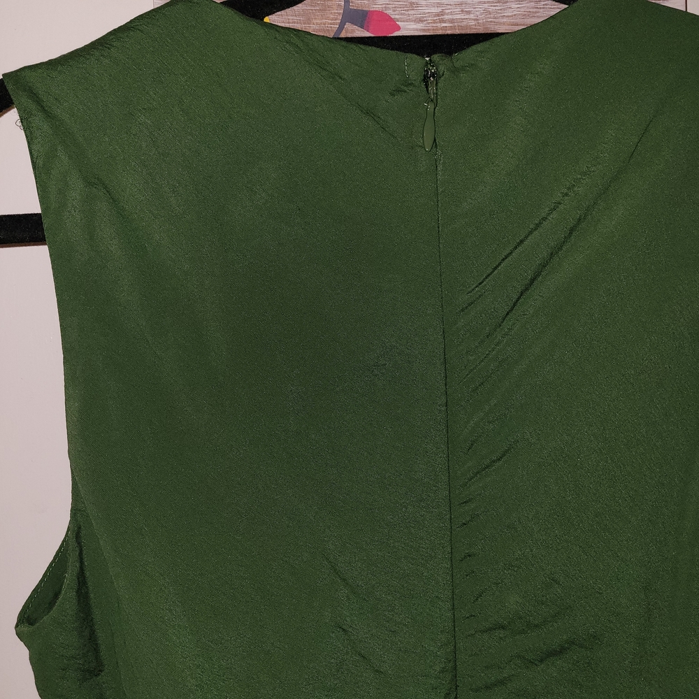 Abercrombie & Fitch Forest Green Dress - Picture 3 of 5